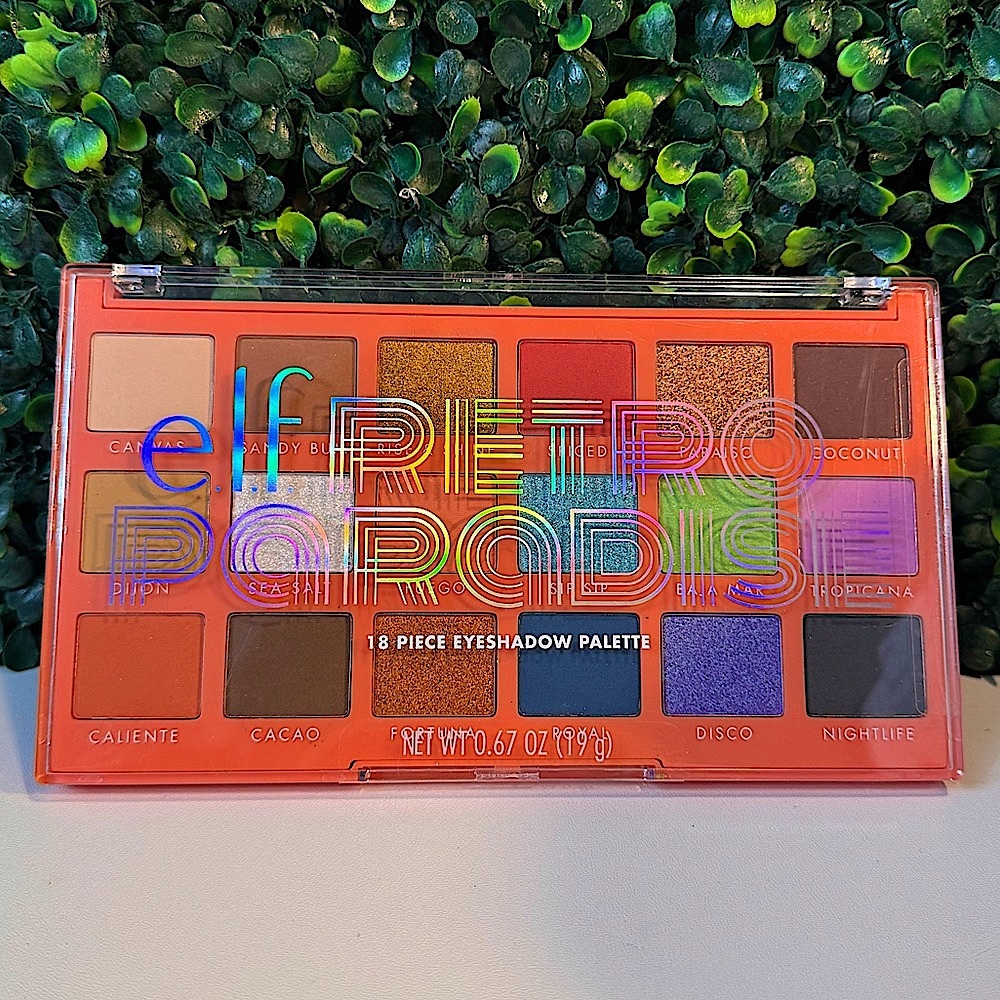 Elf Retro Paradise Eyeshadow Palette (NEW) Limited Edition